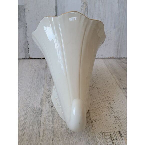 Lenox Cornucopia special vase fall home decor harvest ivory - Picture 9 of 9